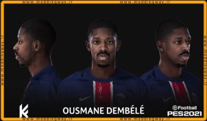 فیس Ousmane Dembele برای PES 2021