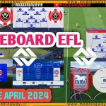 اسکوربورد EFL 2024 برای PES 2021