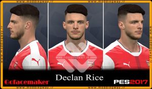 فیس Declan Rice برای PES 2017