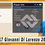 فیس Giovanni Di Lorenzo برای PES 2017