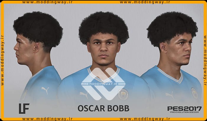 فیس Oscar Bobb برای PES 2017