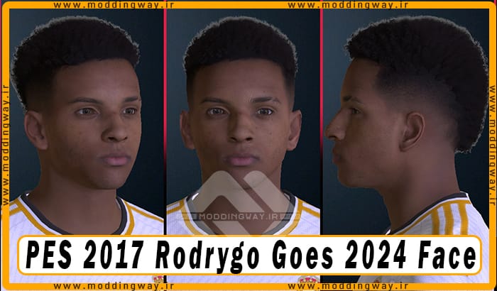 فیس Rodrygo Goes برای PES 2017