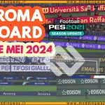 پک ادبورد AS Roma Animated 23/24 برای PES 2021