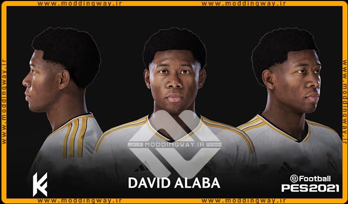 فیس David Alaba برای PES 2021