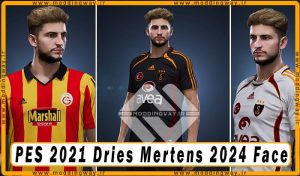 فیس Dries Mertens برای PES 2021 - آپدیت 17 اردیبهشت 1403