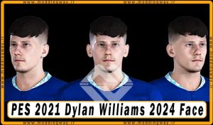 فیس Dylan Williams برای PES 2021