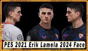 فیس Erik Lamela برای PES 2021 - آپدیت 11 خرداد 1403