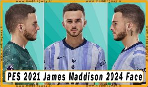 فیس James Maddison برای PES 2021
