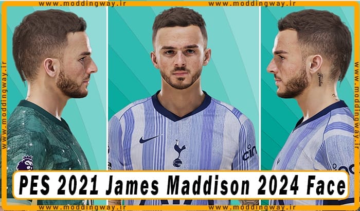 فیس James Maddison برای PES 2021