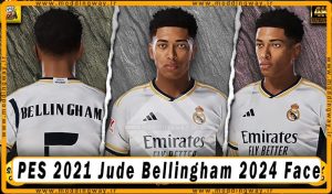 فیس Jude Bellingham برای PES 2021 - آپدیت 26 اردیبهشت 1403
