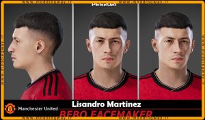 فیس Lisandro Martínez برای PES 2021 - آپدیت 10 خرداد 1403
