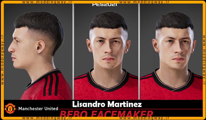 فیس Lisandro Martínez برای PES 2021 - آپدیت 10 خرداد 1403