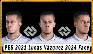 فیس Lucas Vázquez برای PES 2021