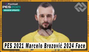 فیس Marcelo Brozović برای PES 2021