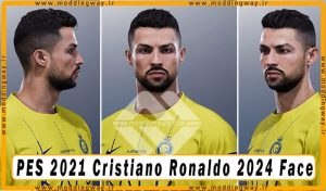 فیس Cristiano Ronaldo برای PES 2021 - آپدیت 20 اردیبهشت 1403