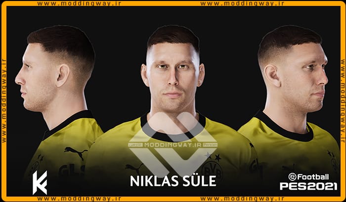 فیس Niklas Süle برای PES 2021 - آپدیت 1 خرداد 1403