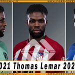 فیس Thomas Lemar برای PES 2021 