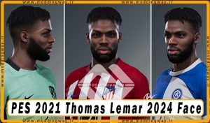 فیس Thomas Lemar برای PES 2021 