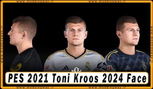 فیس Toni Kroos برای PES 2021 