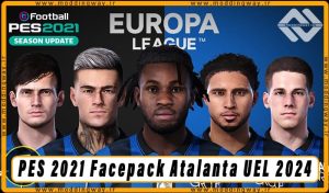 فیس پک Atalanta UEL 2024 برای PES 2021