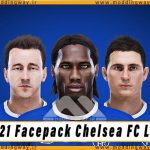 فیس پک Chelsea FC Legends برای PES 2021