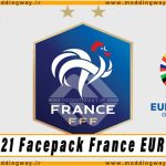 فیس پک France EURO 2024 برای PES 2021
