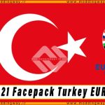 فیس پک Turkey EURO 2024 برای PES 2021