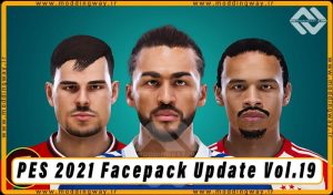فیس پک Facepack Update Vol.19 برای PES 2021