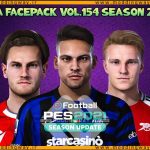 فیس پک new season 23/24 v154 برای PES 2021