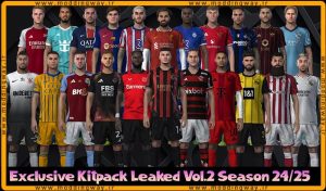 کیت پک Exclusive 2024 v2 برای PES 2021