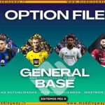 آپشن فایل OF General 2024 برای PES 2021 PS4/PS5