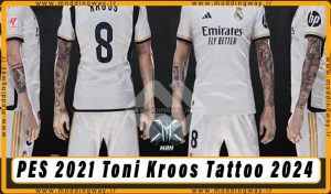 تتو Toni Kroos برای PES 2021