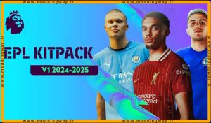 کیت پک EPL Season 2024-2025 v1 برای PES 2017