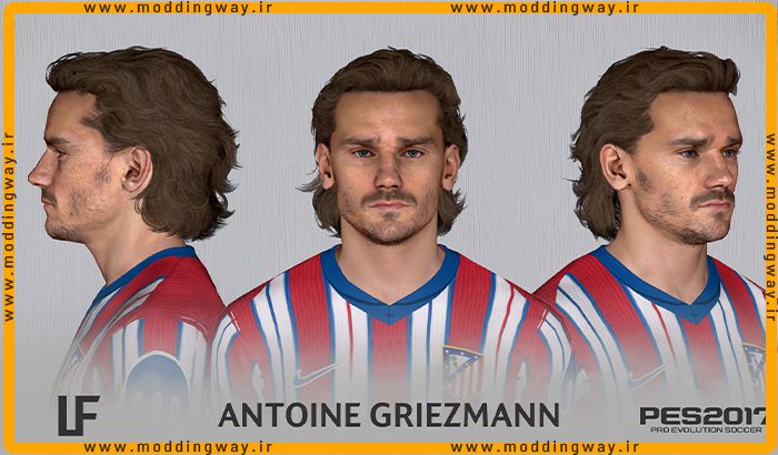 فیس Antoine Griezmann برای PES 2017