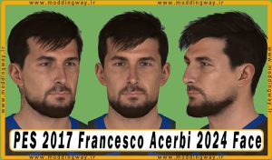 فیس Francesco Acerbi برای PES 2017