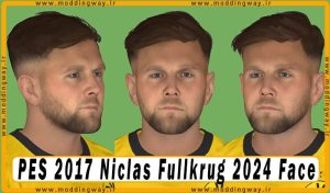 فیس Niclas Fullkrug برای PES 2017