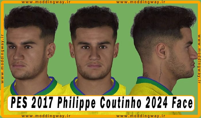 فیس Philippe Coutinho برای PES 2017