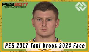 فیس Toni Kroos برای PES 2017 - آپدیت 13 خرداد 1403