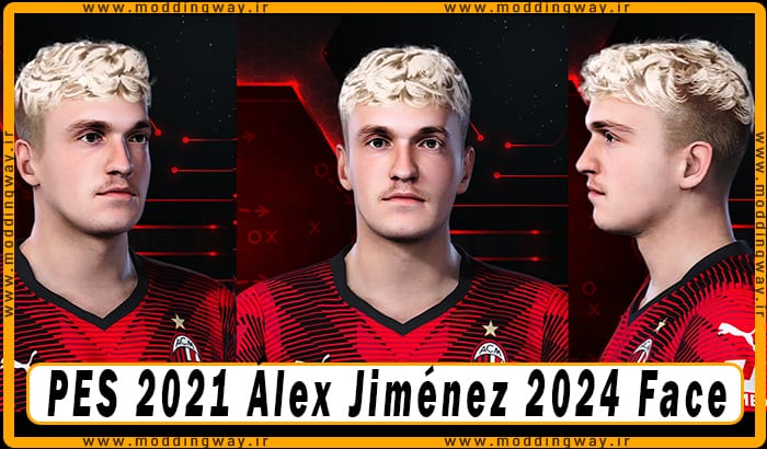 فیس Álex Jiménez برای PES 2021