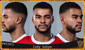 فیس Cody Gakpo برای PES 2021 - آپدیت 9 تیر 1403