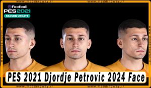 فیس Djordje Petrovic برای PES 2021