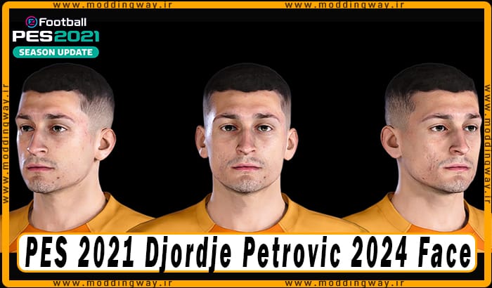 فیس Djordje Petrovic برای PES 2021