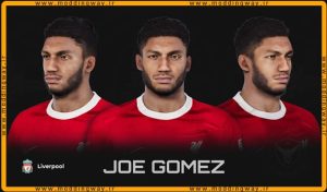 فیس Joe Gomez برای PES 2021 - آپدیت 3 تیر 1403