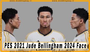 فیس Jude Bellingham برای PES 2021 - آپدیت 8 تیر 1403