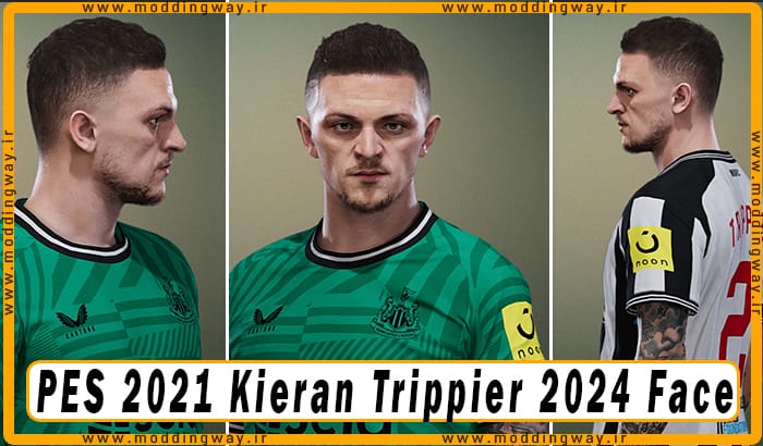 فیس Kieran Trippier برای PES 2021