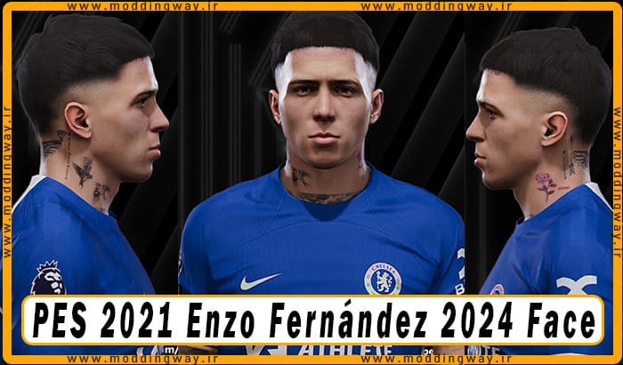 فیس Enzo Fernández برای PES 2021 - آپدیت 16 خرداد 1403