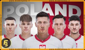 فیس پک Poland EURO 2024 برای PES 2021