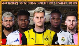 فیس پک new season 23/24 v162 برای PES 2021