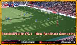 گیم پلی Football4Life v5.1 برای PES 2021
