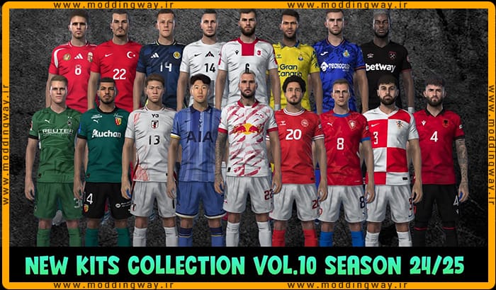 کیت پک Collection 2024 v10 برای PES 2021